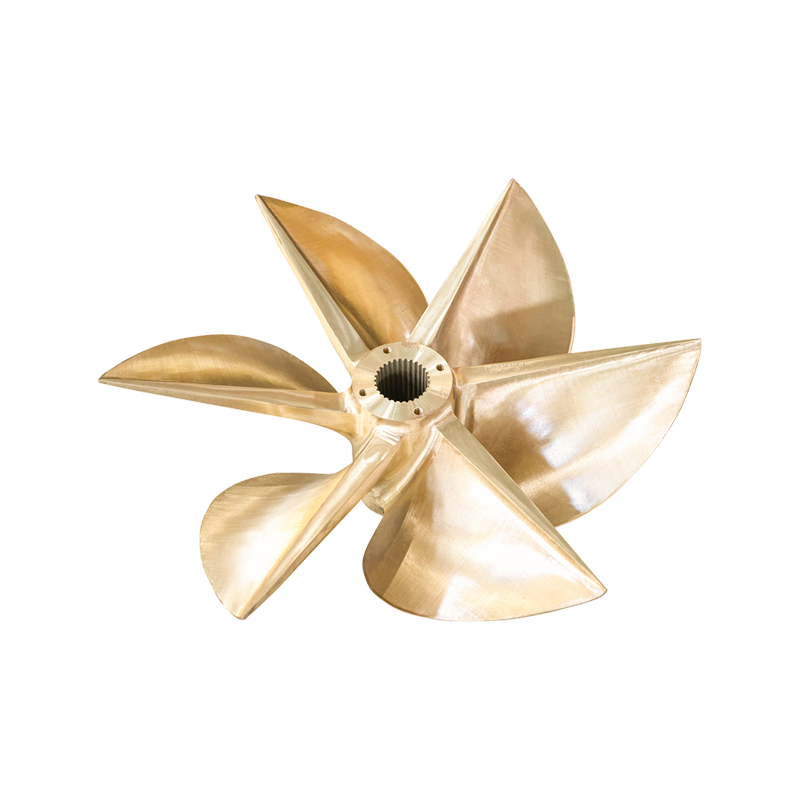 Grote bulkpropeller met vaste spoed