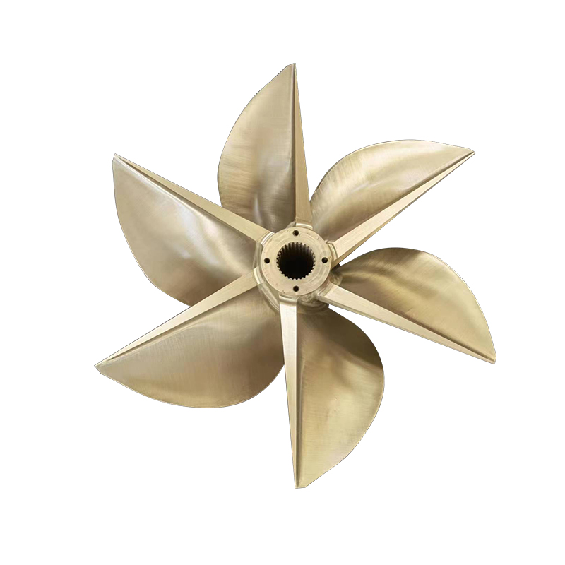 Maritieme oppervlaktedoorborende propeller met vaste spoed