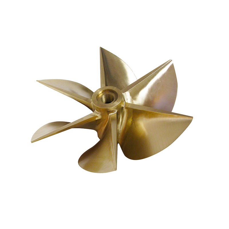 Maritieme oppervlaktedoorborende propeller met vaste spoed