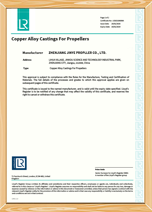 LR-certificaat
